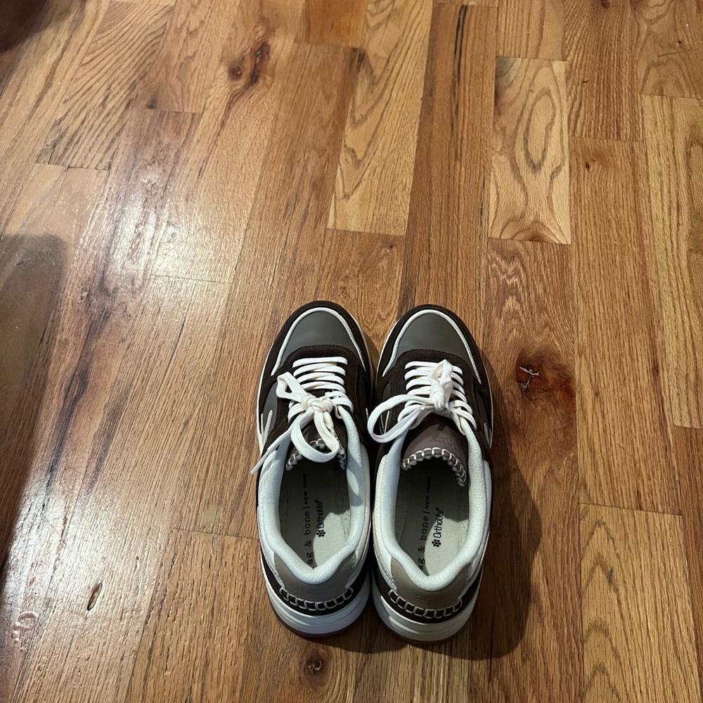 rag & bone Retro Women’s Tennis Sneakers - Never Worn, Size 10 - Picture 8 of 8